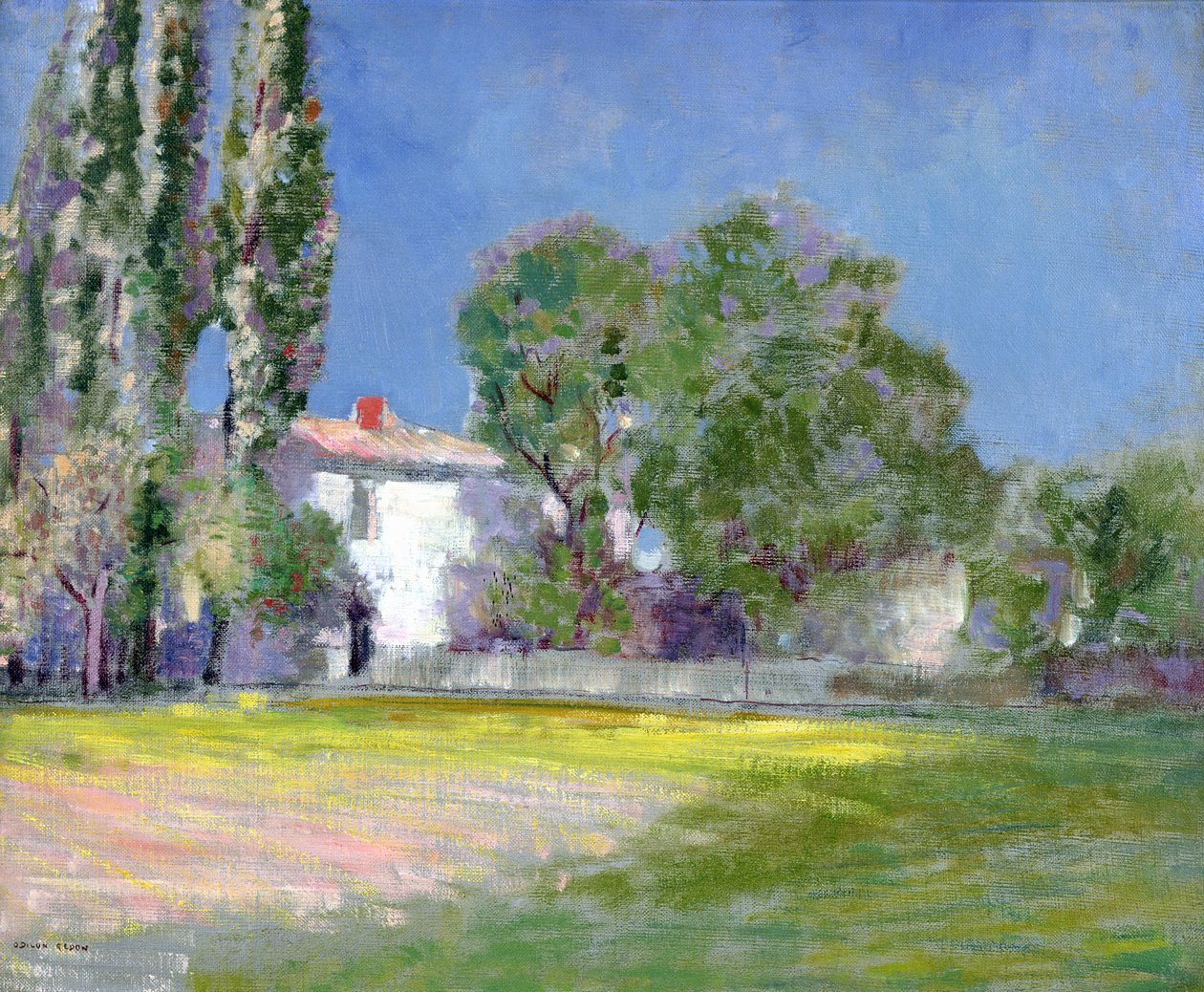 Peyrlbade, 1896-97 autorstwa Odilon Redon