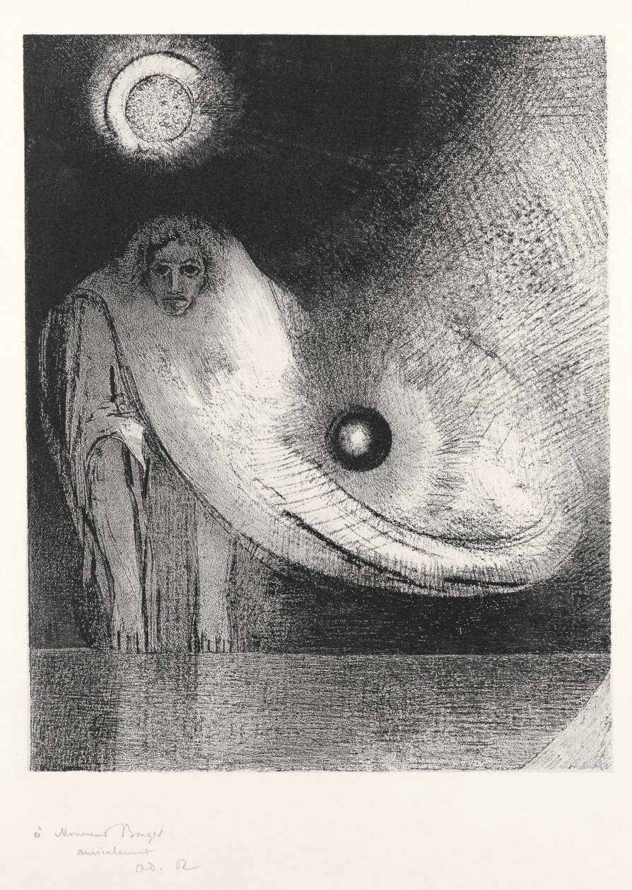 Budda, 1895 autorstwa Odilon Redon