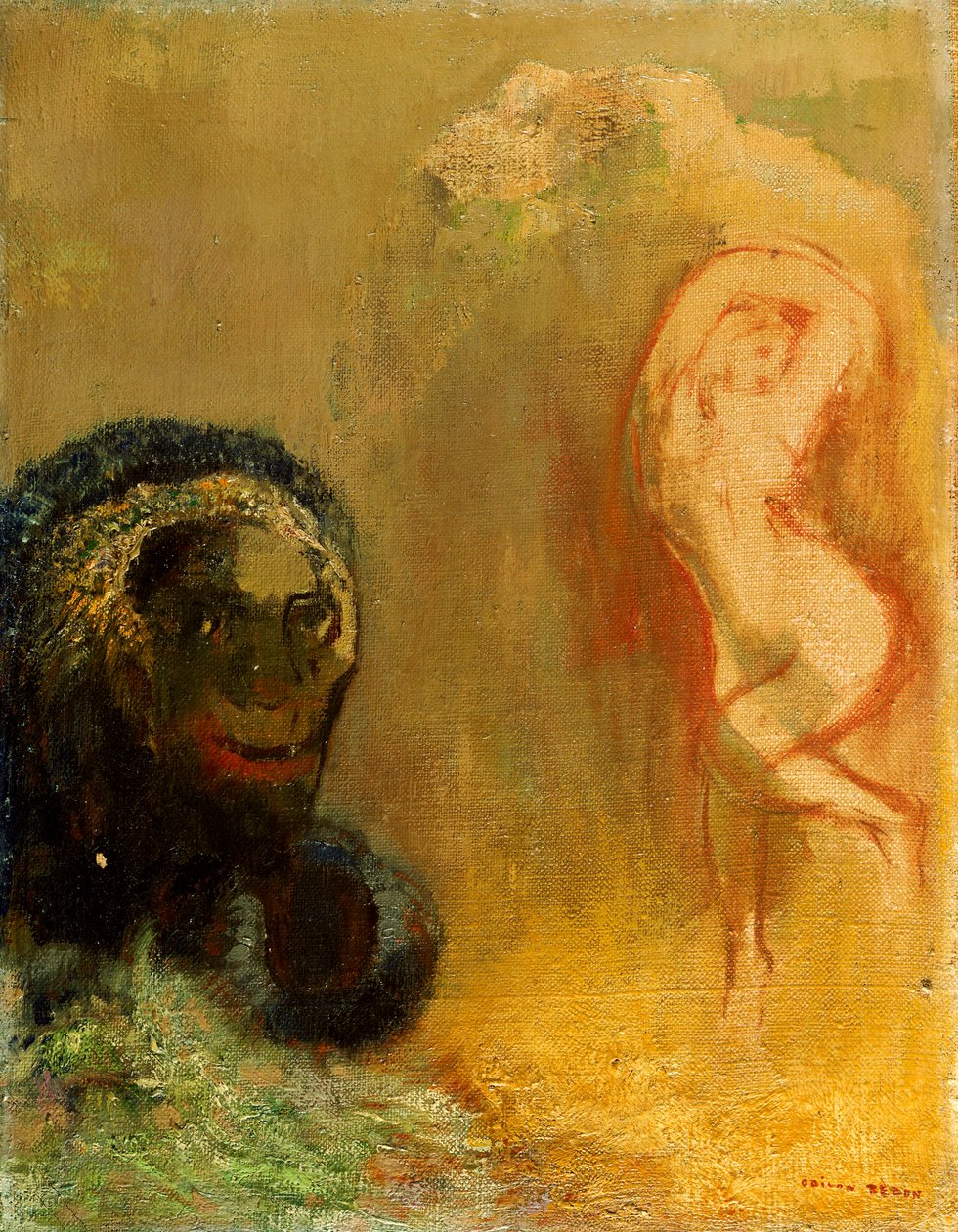 Andromeda i potwór autorstwa Odilon Redon