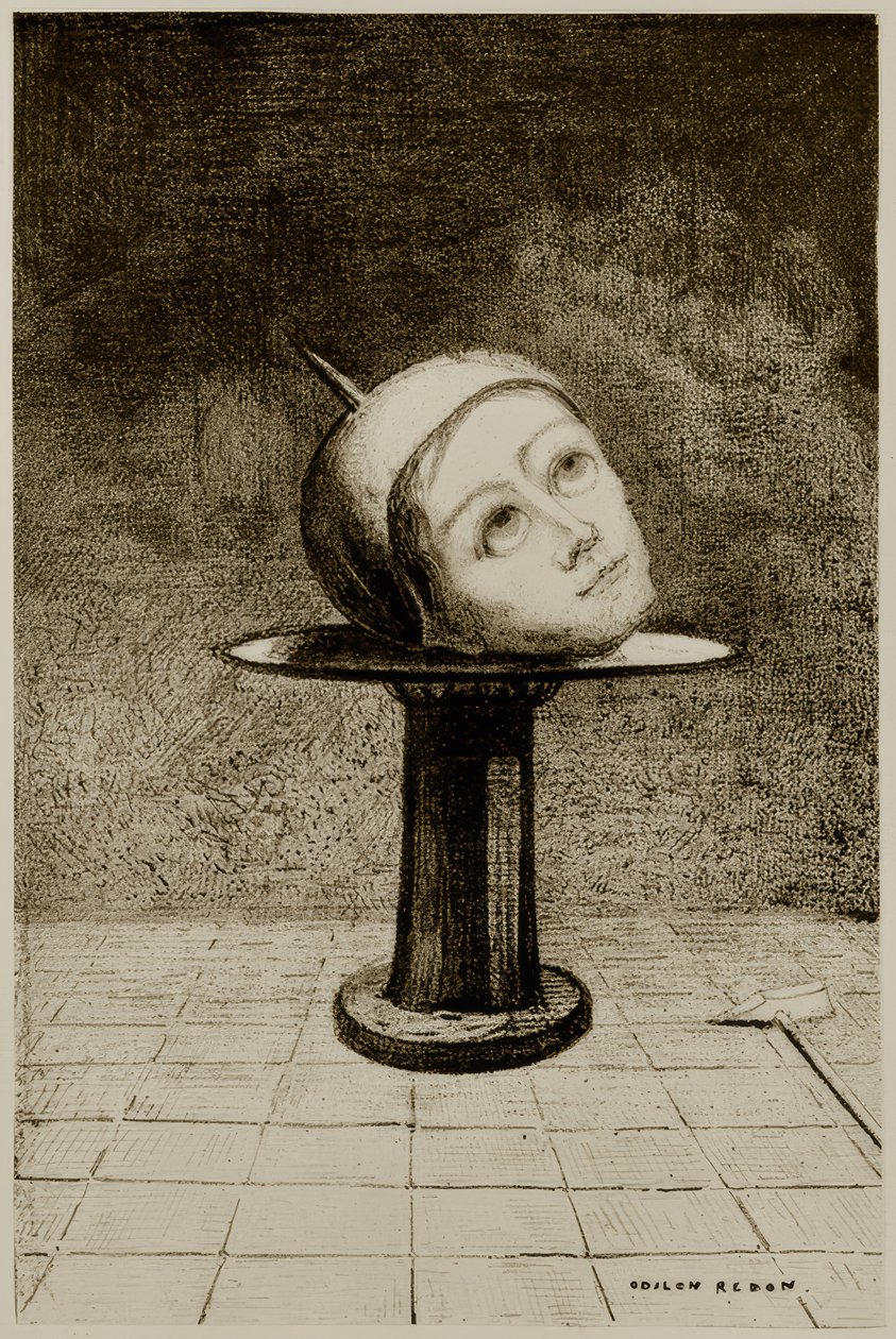 Na muszli autorstwa Odilon Redon