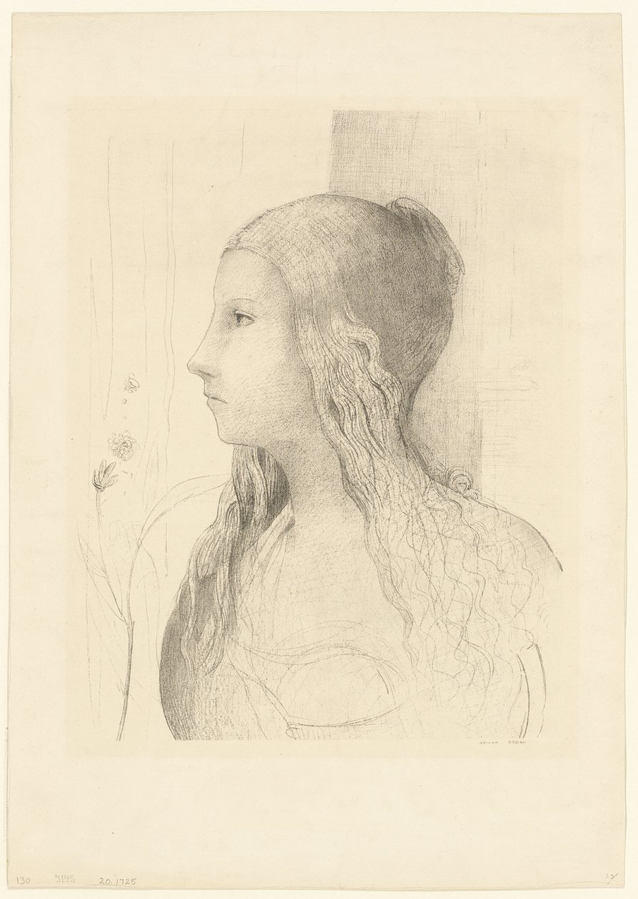 Brunhilda autorstwa Odilon Redon
