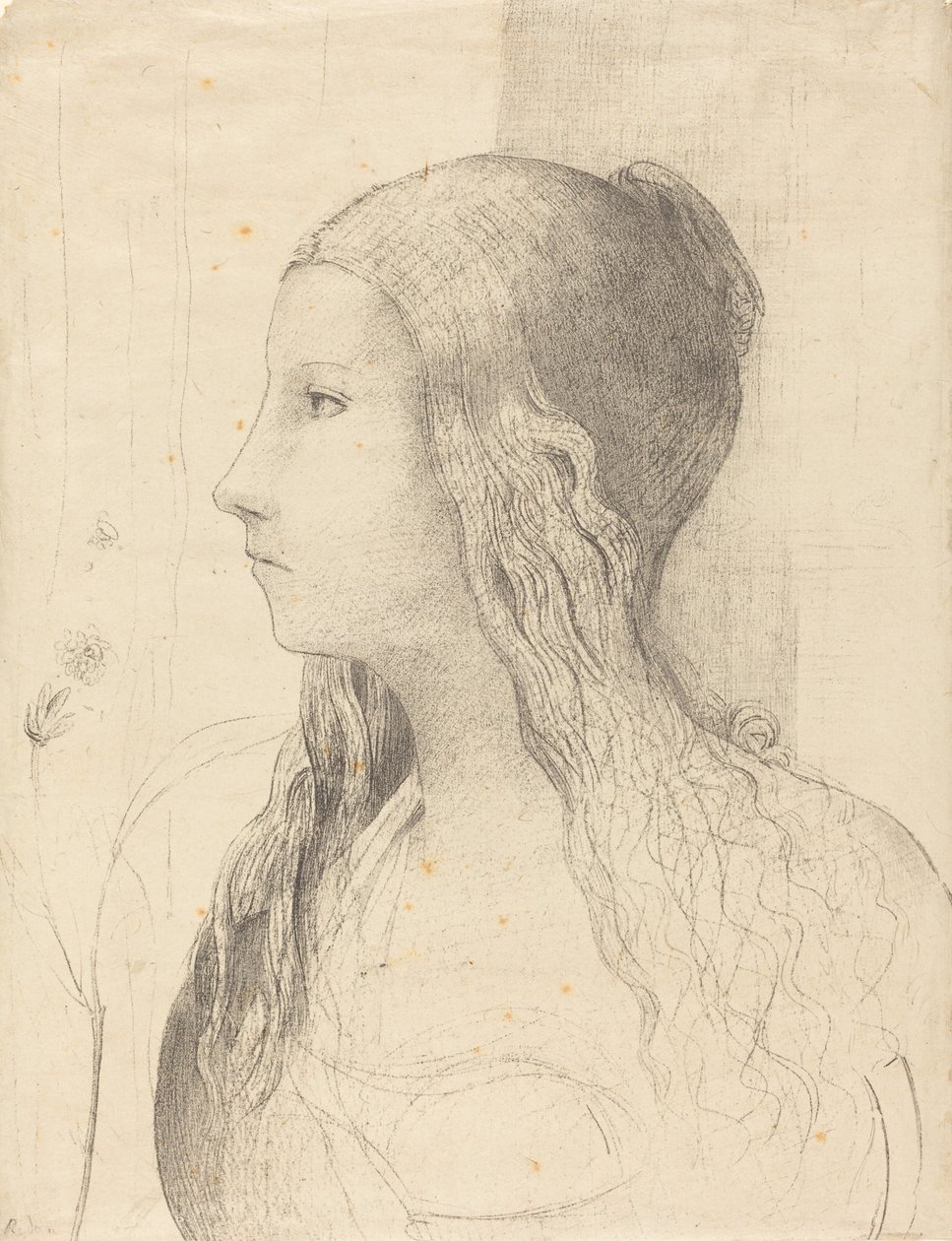 Brunhilda autorstwa Odilon Redon