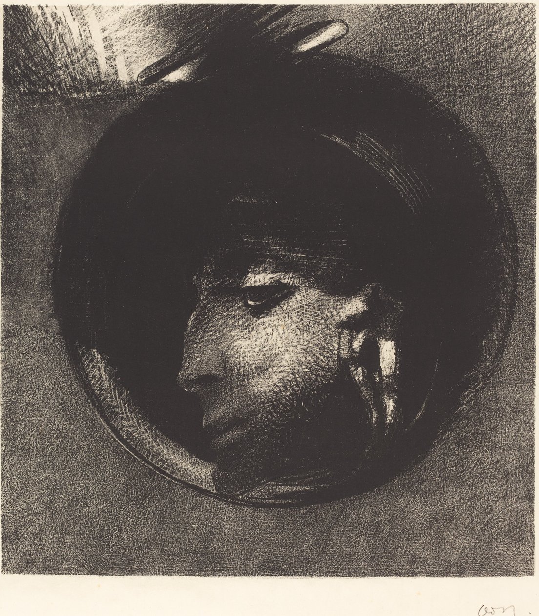 Komórka uszna autorstwa Odilon Redon
