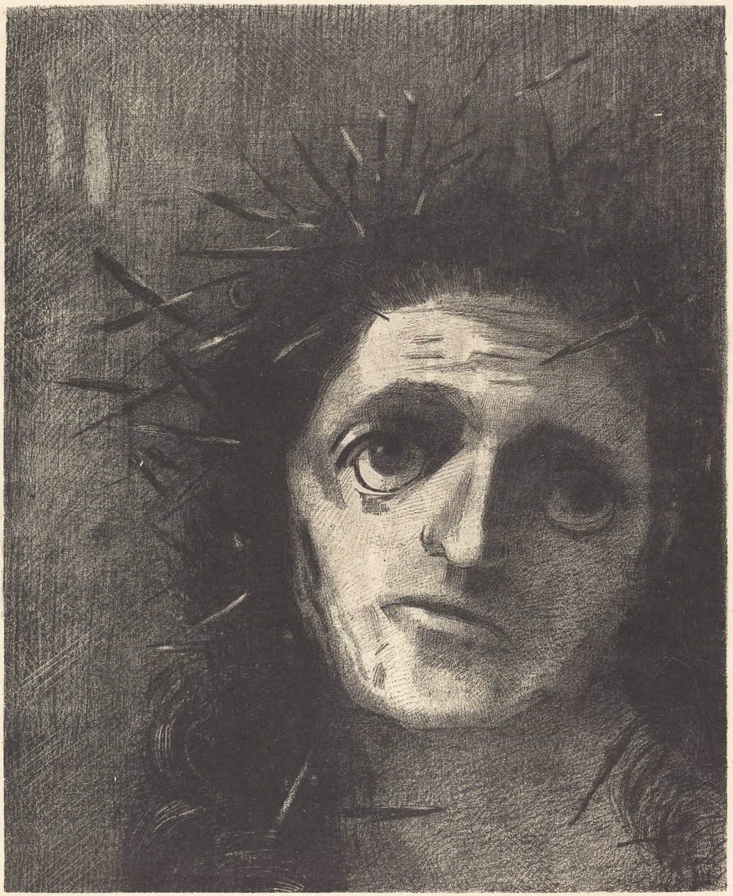 Chrystus autorstwa Odilon Redon