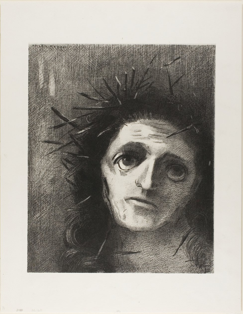 Chrystus autorstwa Odilon Redon