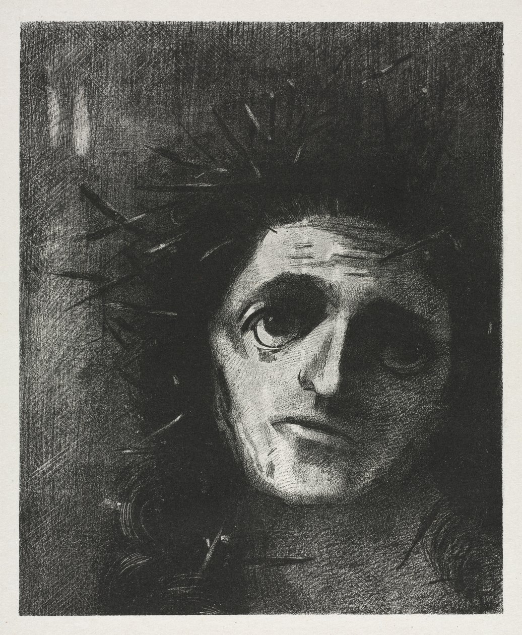 Chrystus autorstwa Odilon Redon