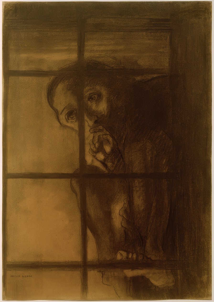 Więzień autorstwa Odilon Redon