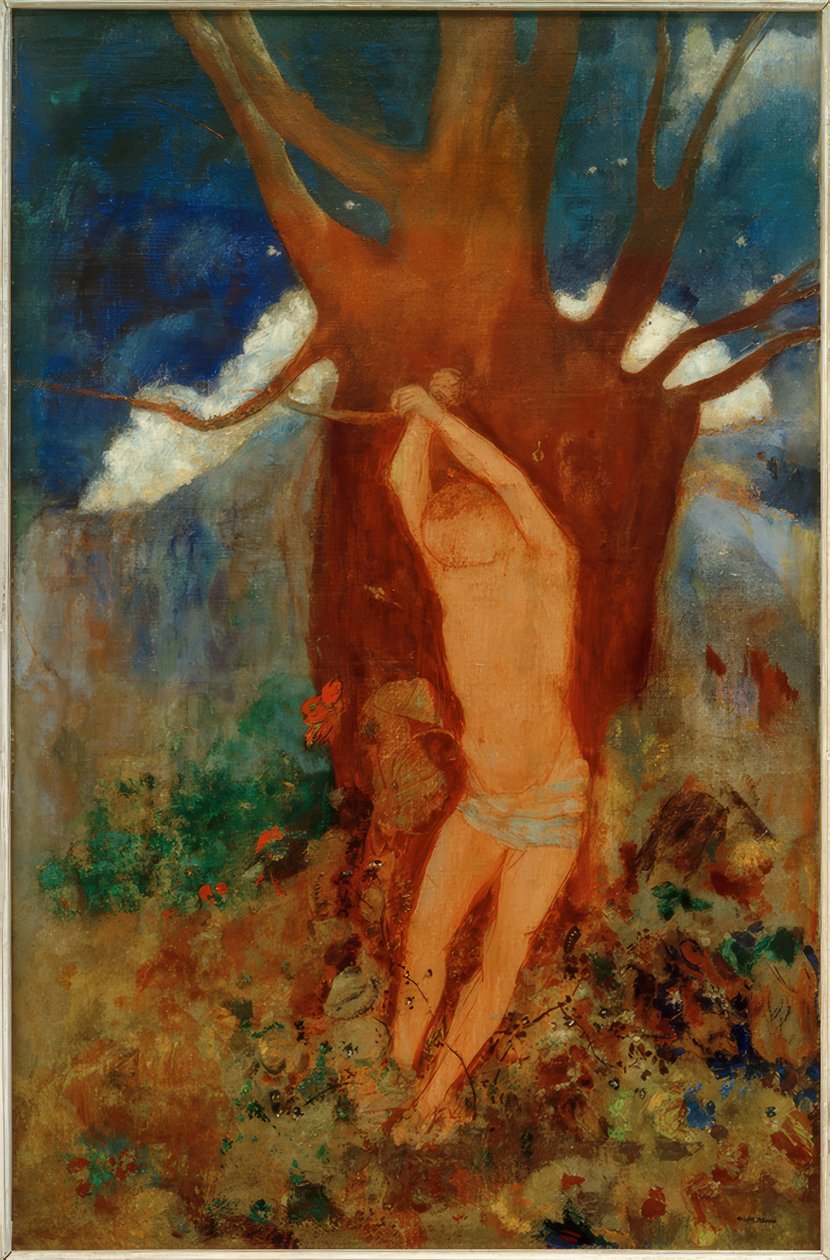 Św. Sebastian autorstwa Odilon Redon