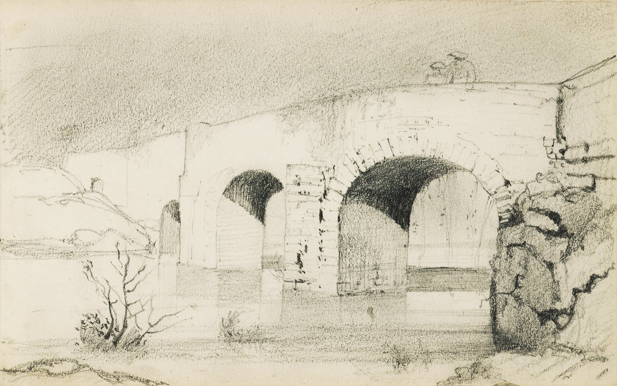 Rysunek z albumu „Kraj Basków”, 1862-63 autorstwa Odilon Redon