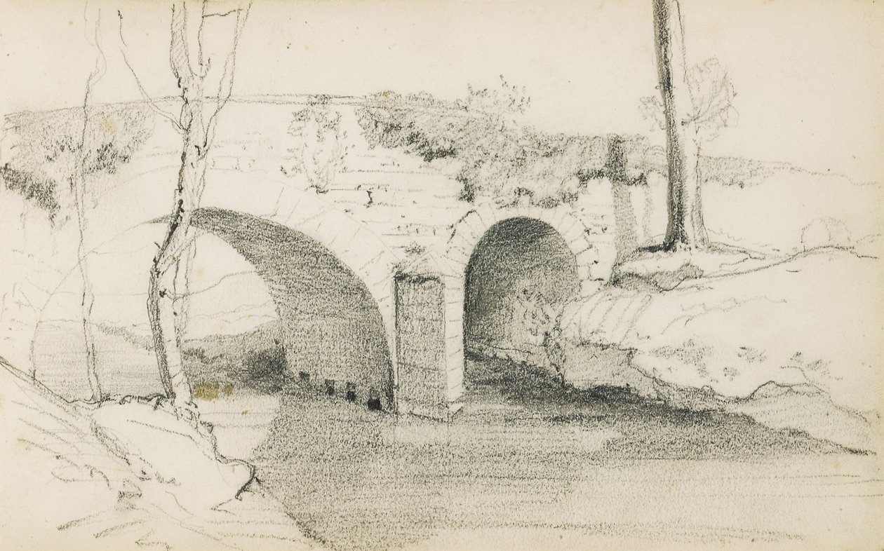 Rysunek z albumu „Kraj Basków”, 1862-63 autorstwa Odilon Redon
