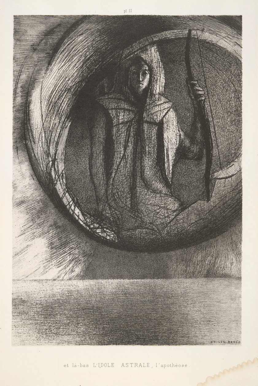 I tam autorstwa Odilon Redon