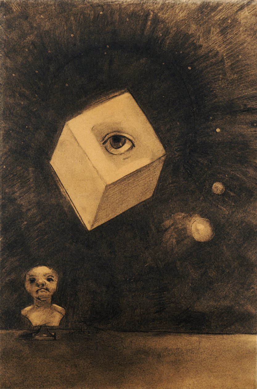 Oko autorstwa Odilon Redon
