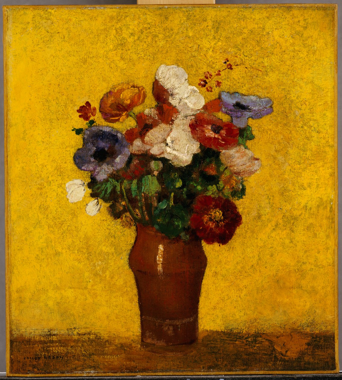 Kwiaty autorstwa Odilon Redon