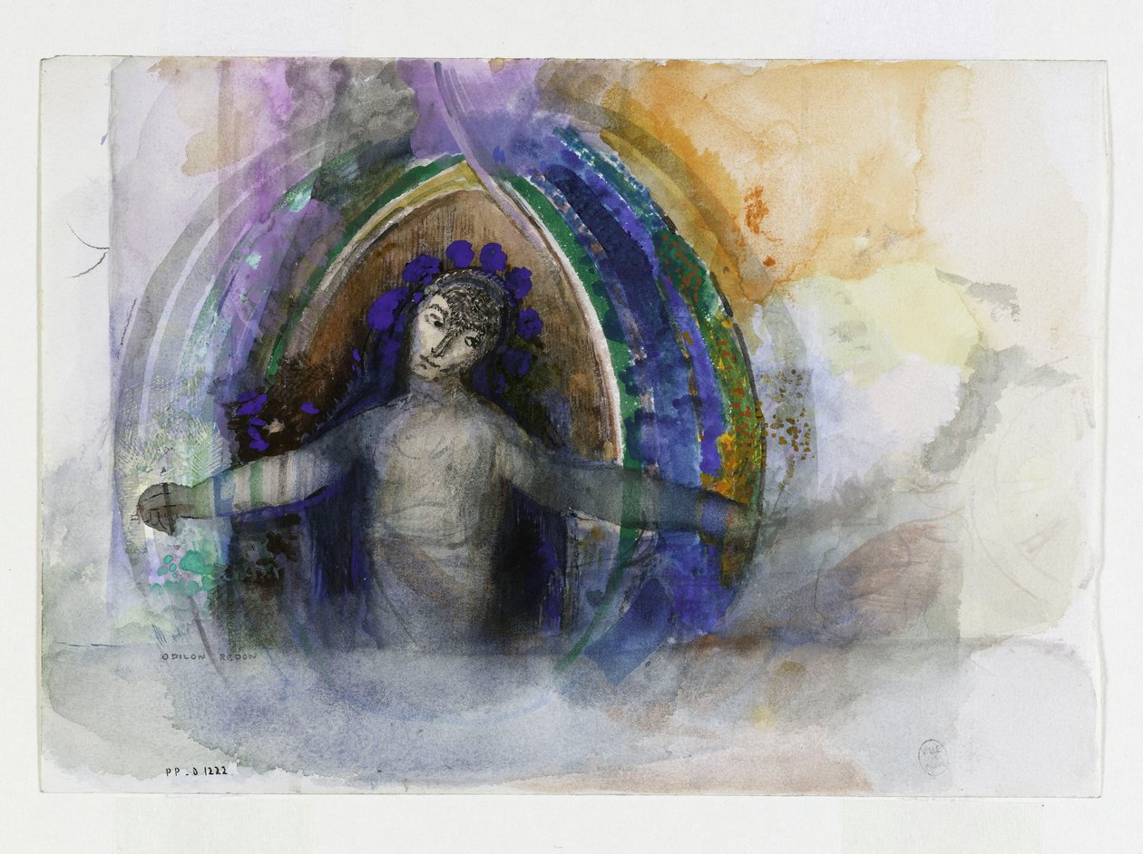 Rozkwit autorstwa Odilon Redon