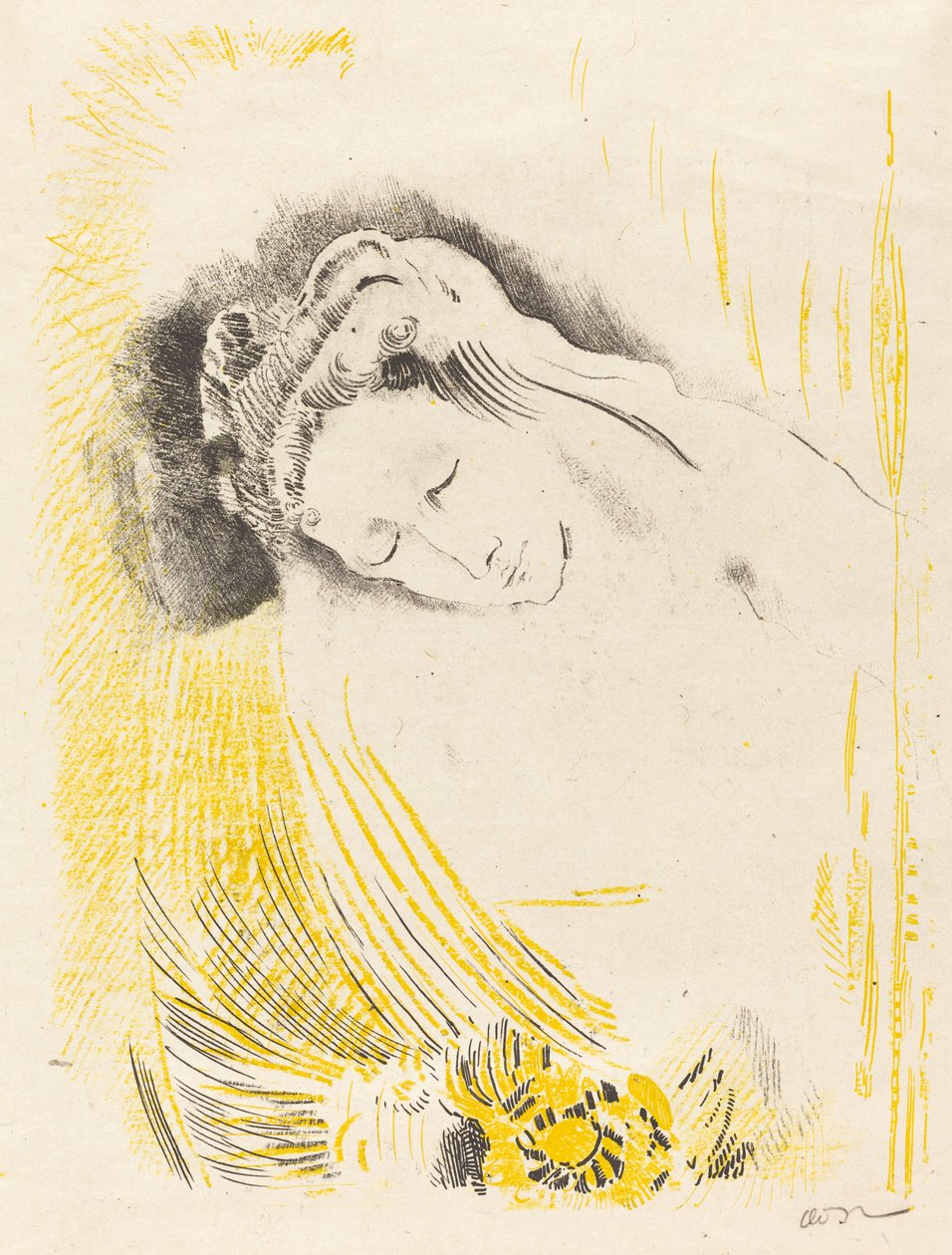 l sulmit (sulmit) autorstwa Odilon Redon