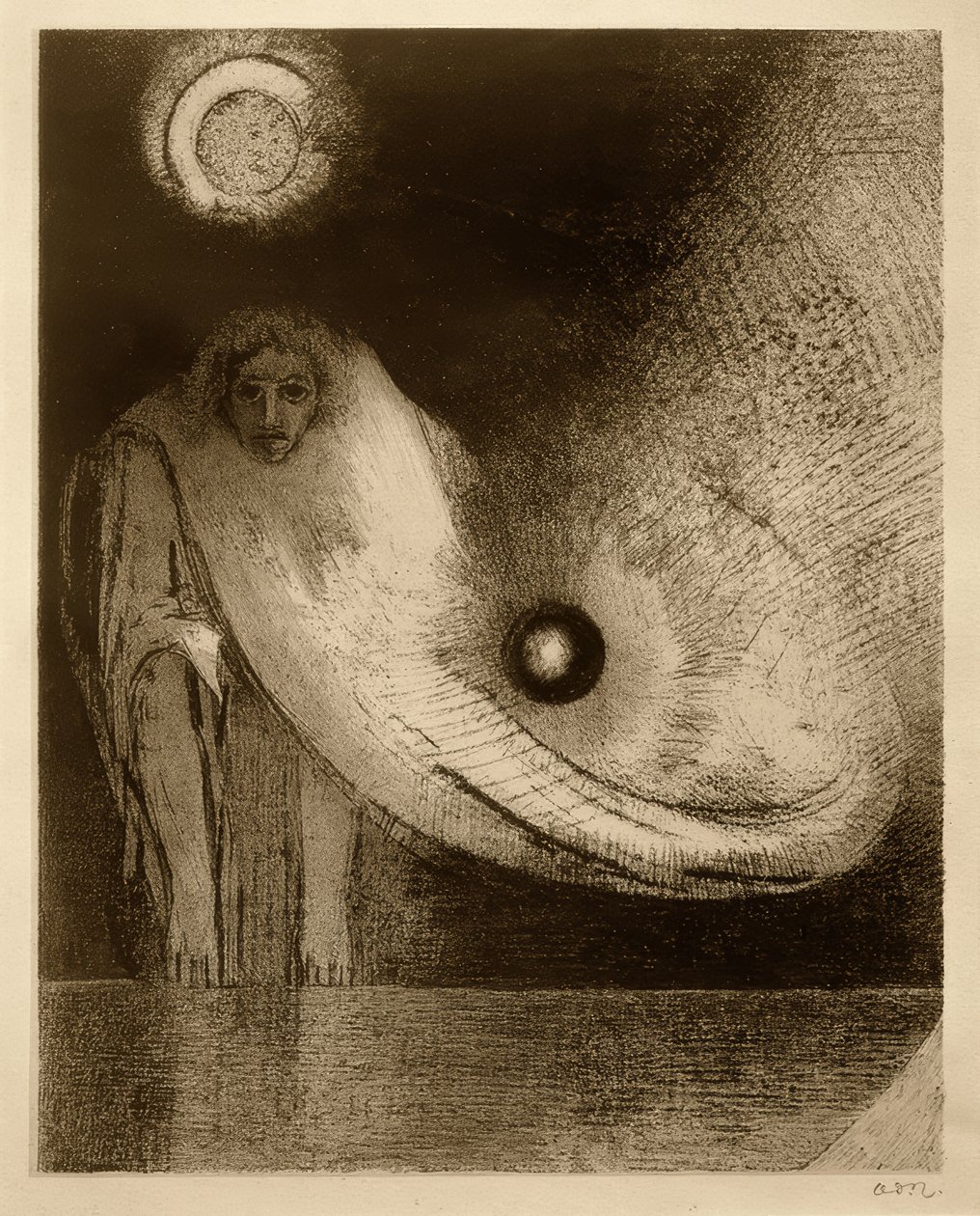 Budda autorstwa Odilon Redon