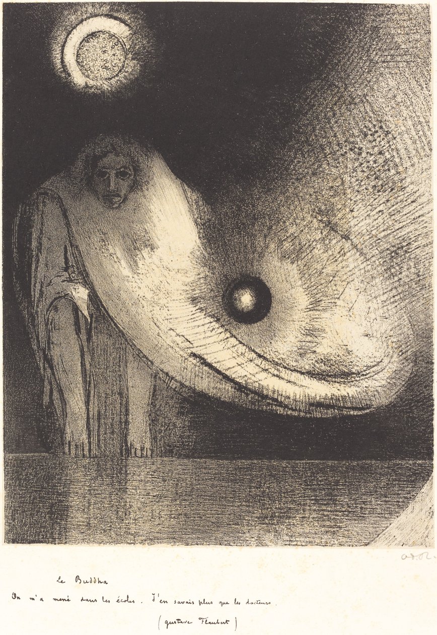 weź buddę autorstwa Odilon Redon