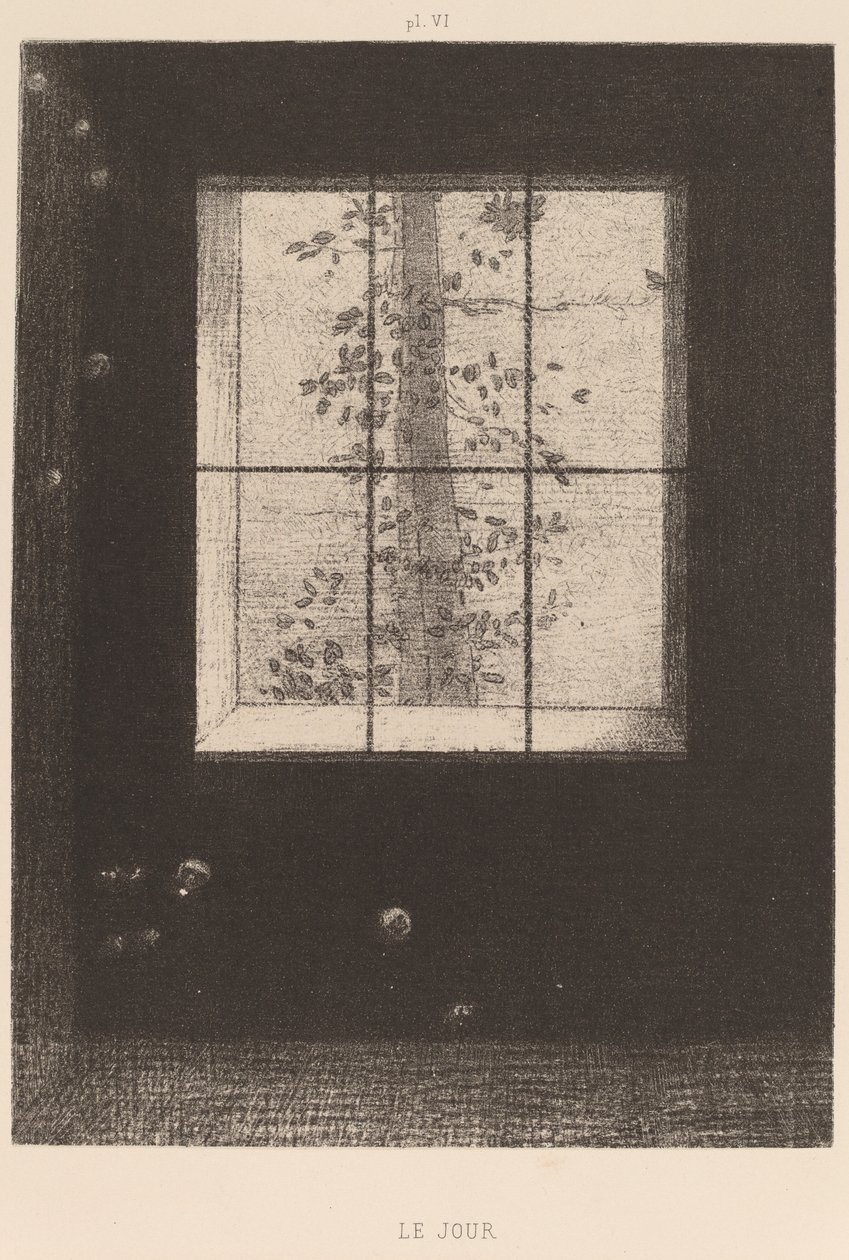 Dzień autorstwa Odilon Redon