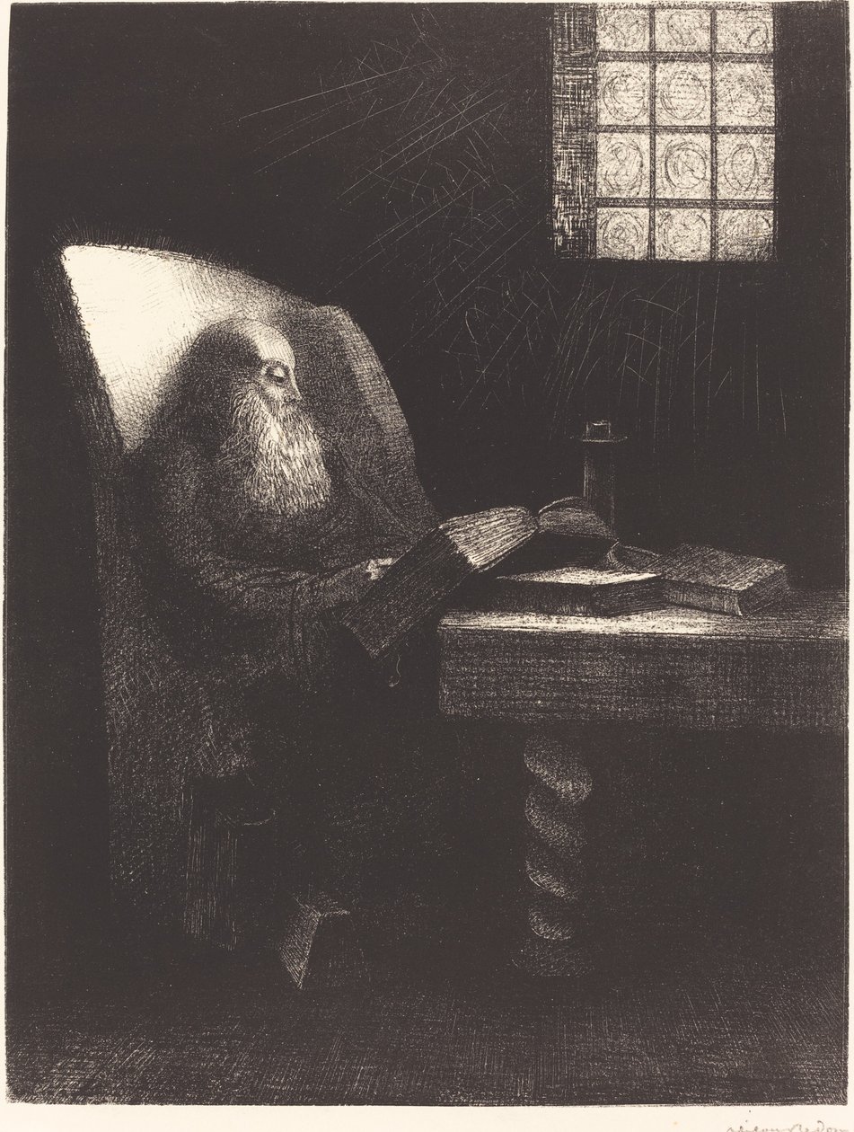 Le Liseur (Czytelnik) autorstwa Odilon Redon