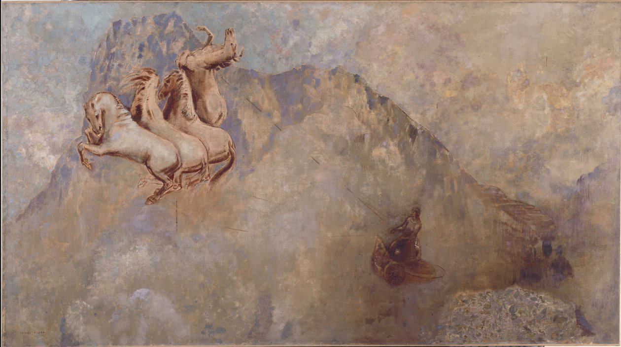 Rydwan Słońca autorstwa Odilon Redon