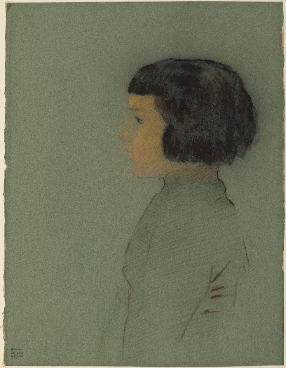 Léon Fayet () autorstwa Odilon Redon