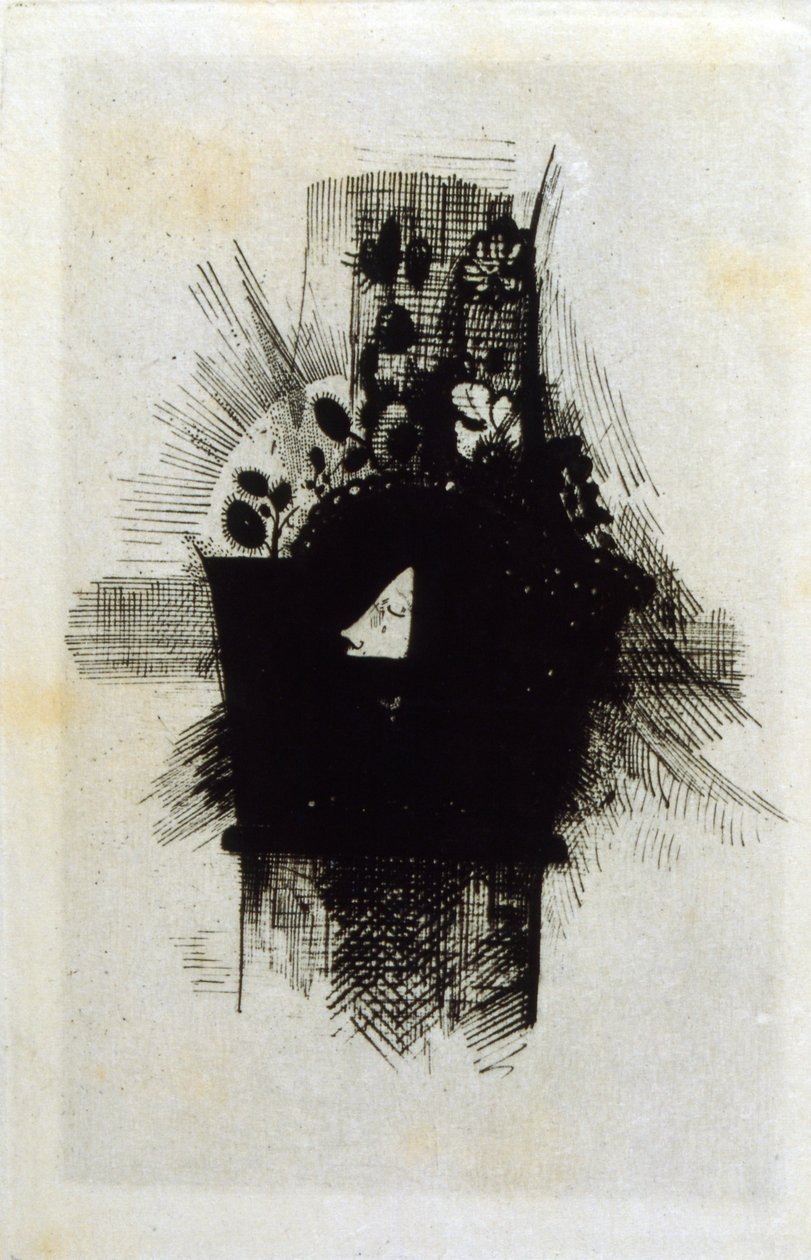 Złe kwiaty autorstwa Odilon Redon