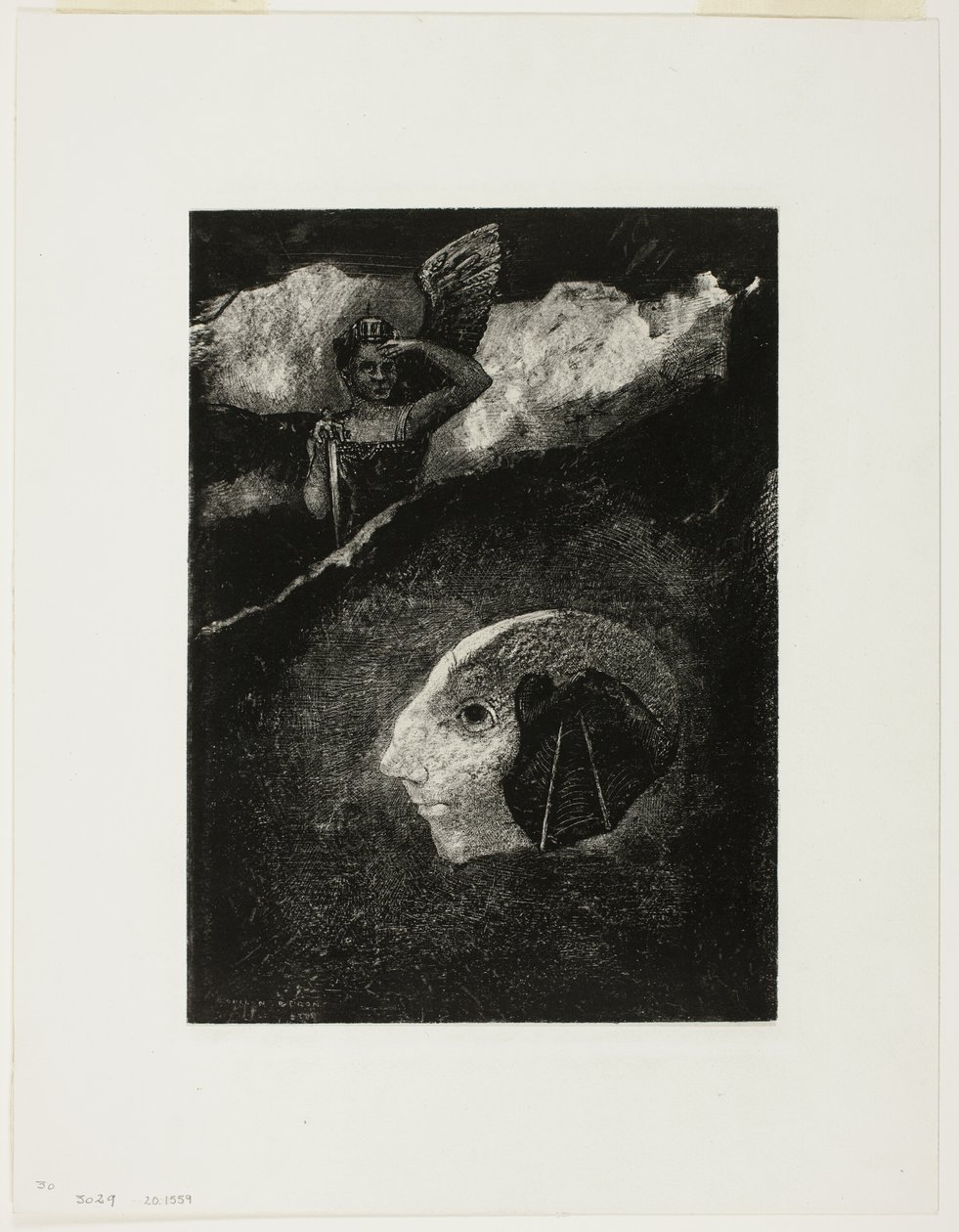 Limbo, płyta czwarta z In Dreams autorstwa Odilon Redon