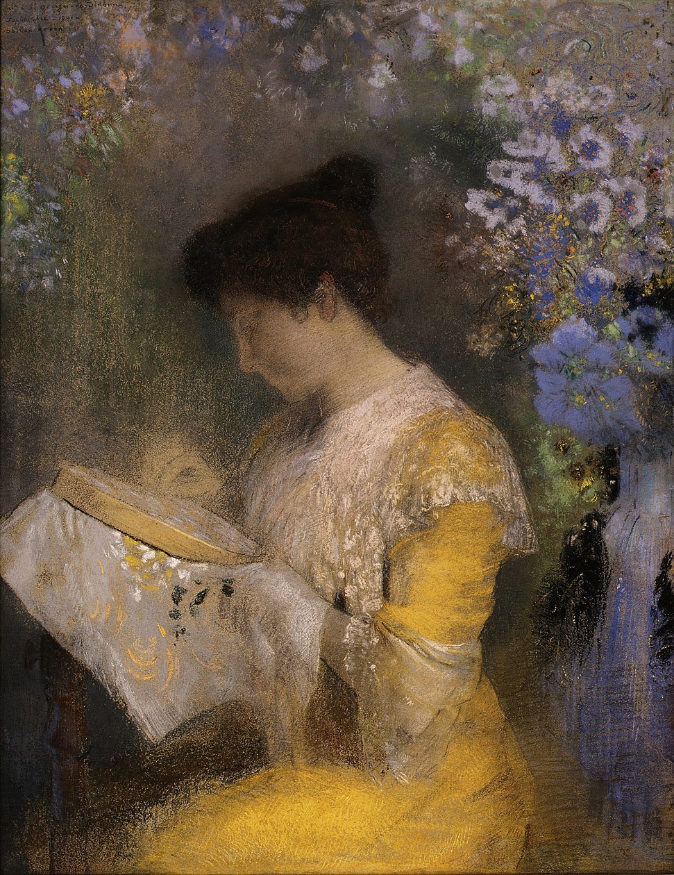Madame Arthur Fontaine autorstwa Odilon Redon