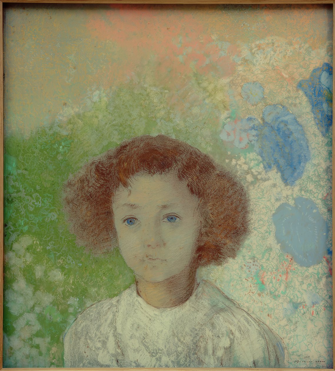 Mademoiselle de Gonet autorstwa Odilon Redon