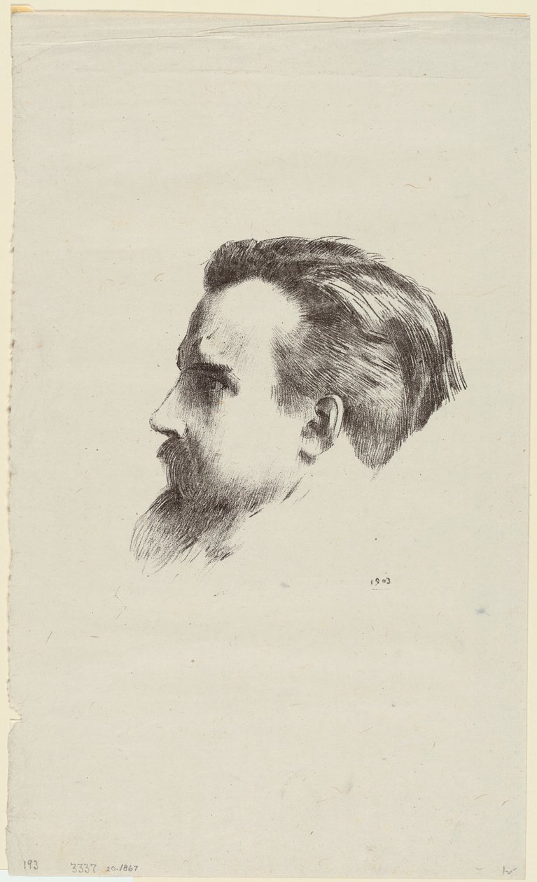 Maurice Denis autorstwa Odilon Redon