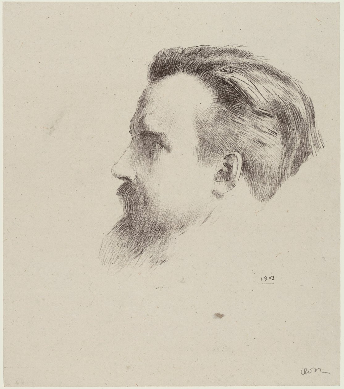 Maurice Denis autorstwa Odilon Redon