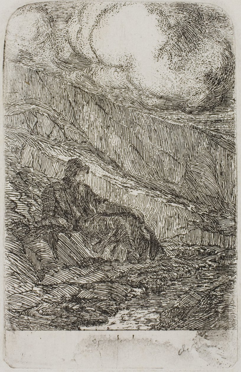 Medytacja autorstwa Odilon Redon