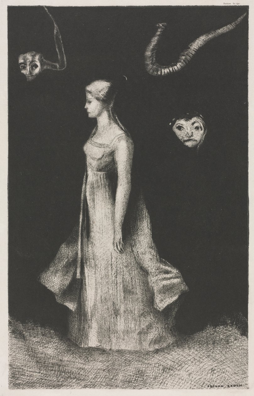 Obsesja autorstwa Odilon Redon