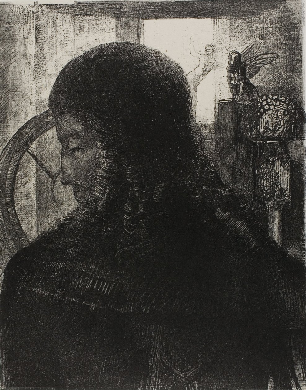 Stary Rycerz autorstwa Odilon Redon