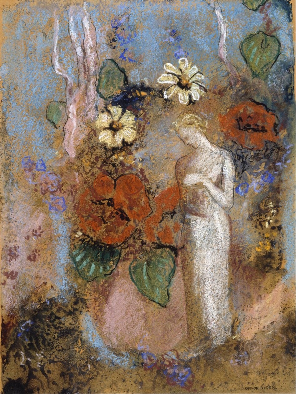 Pandora autorstwa Odilon Redon