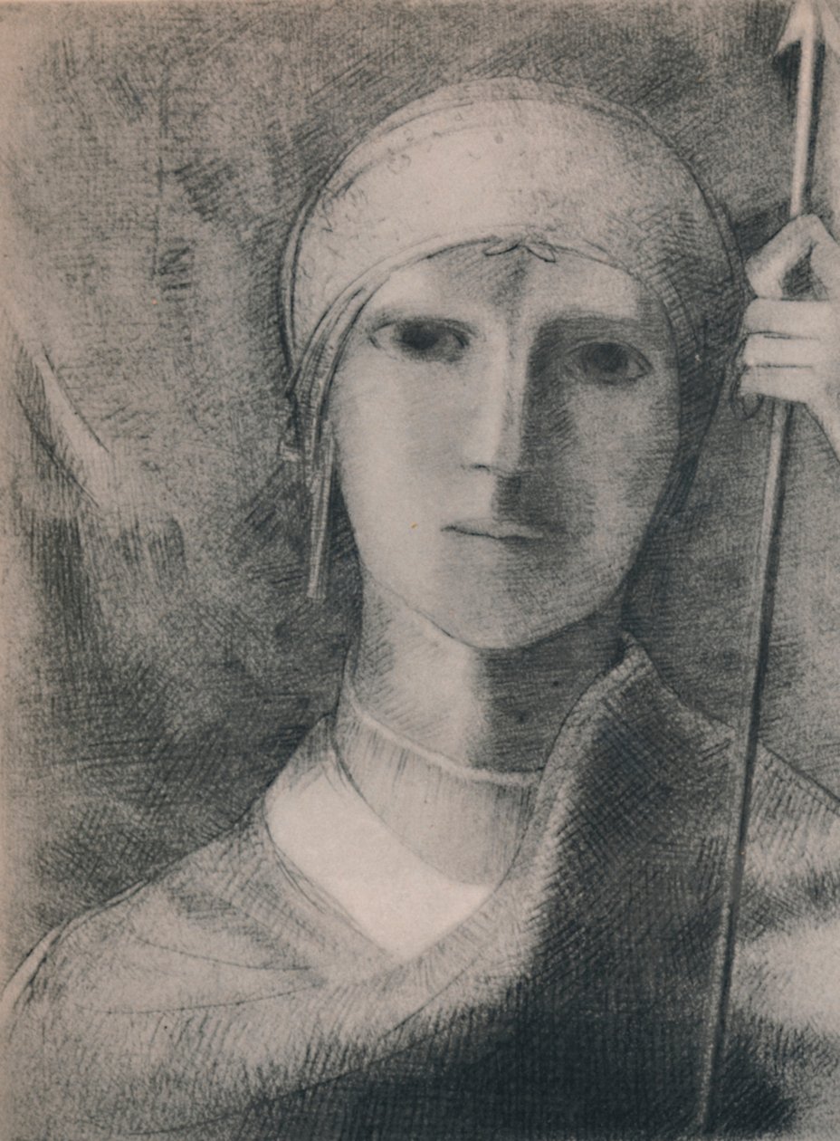 Parsifal, ok. 1891, 1946 autorstwa Odilon Redon