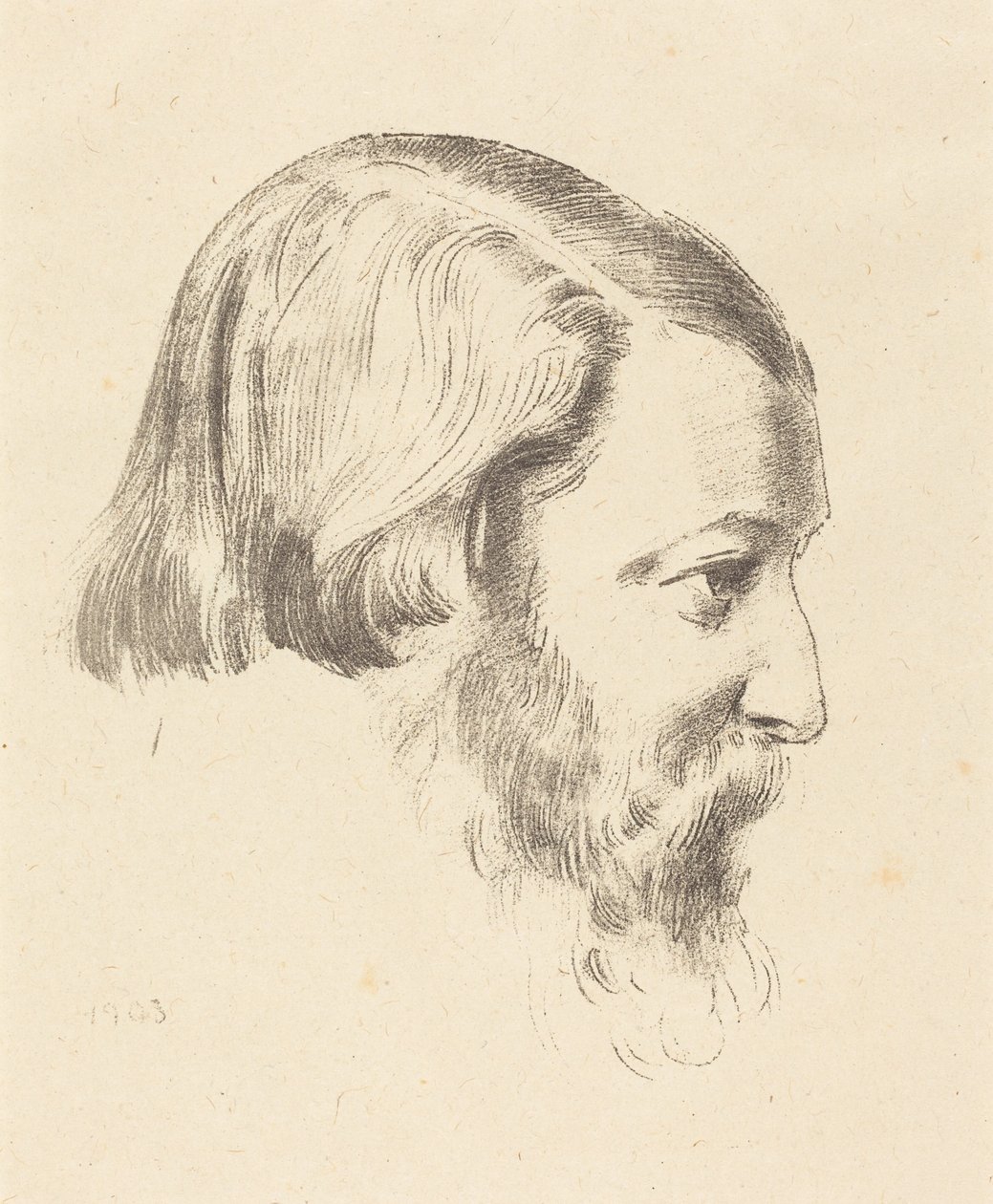 Paul Sérusier autorstwa Odilon Redon