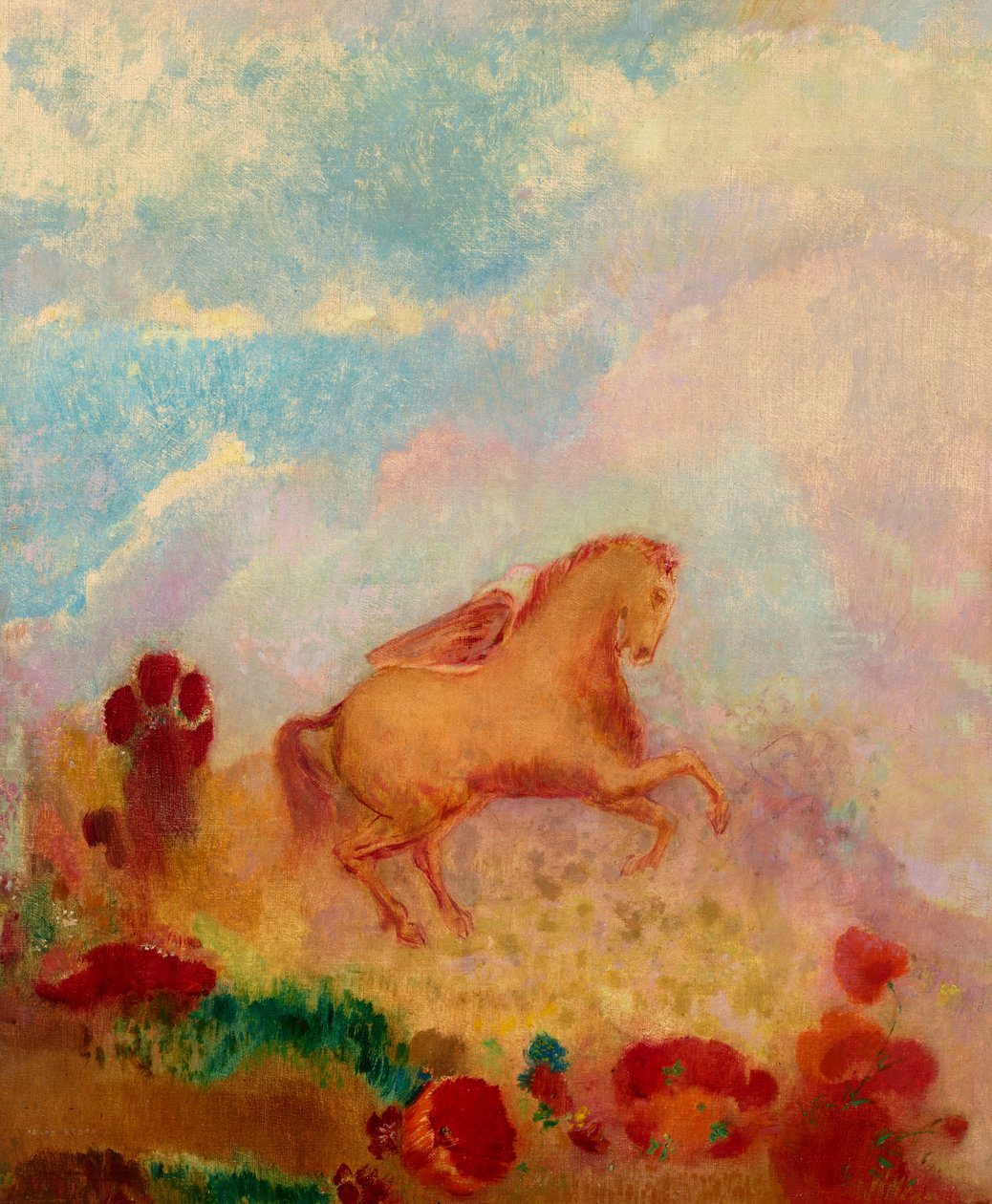 Pegasus autorstwa Odilon Redon