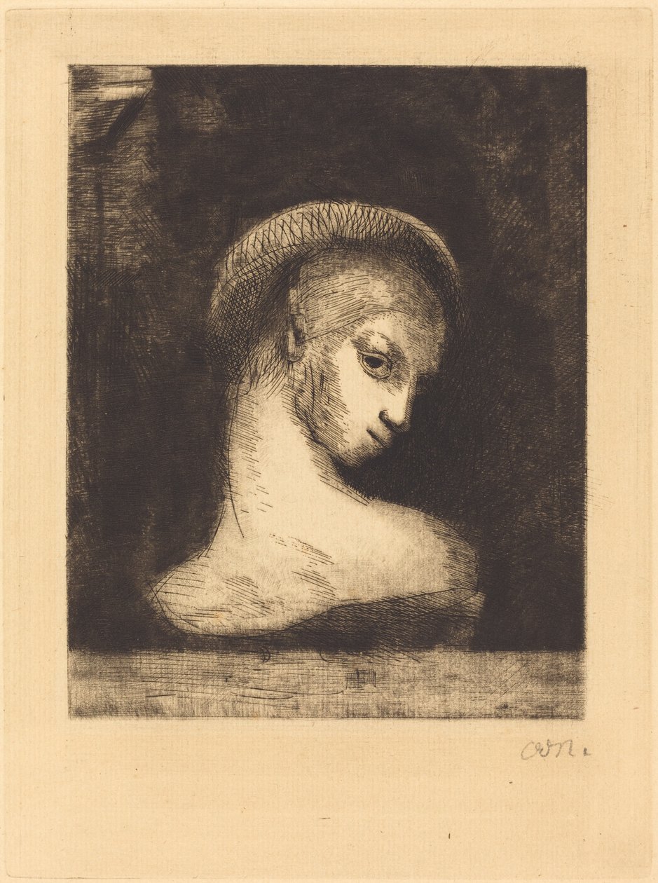 Perwersja autorstwa Odilon Redon