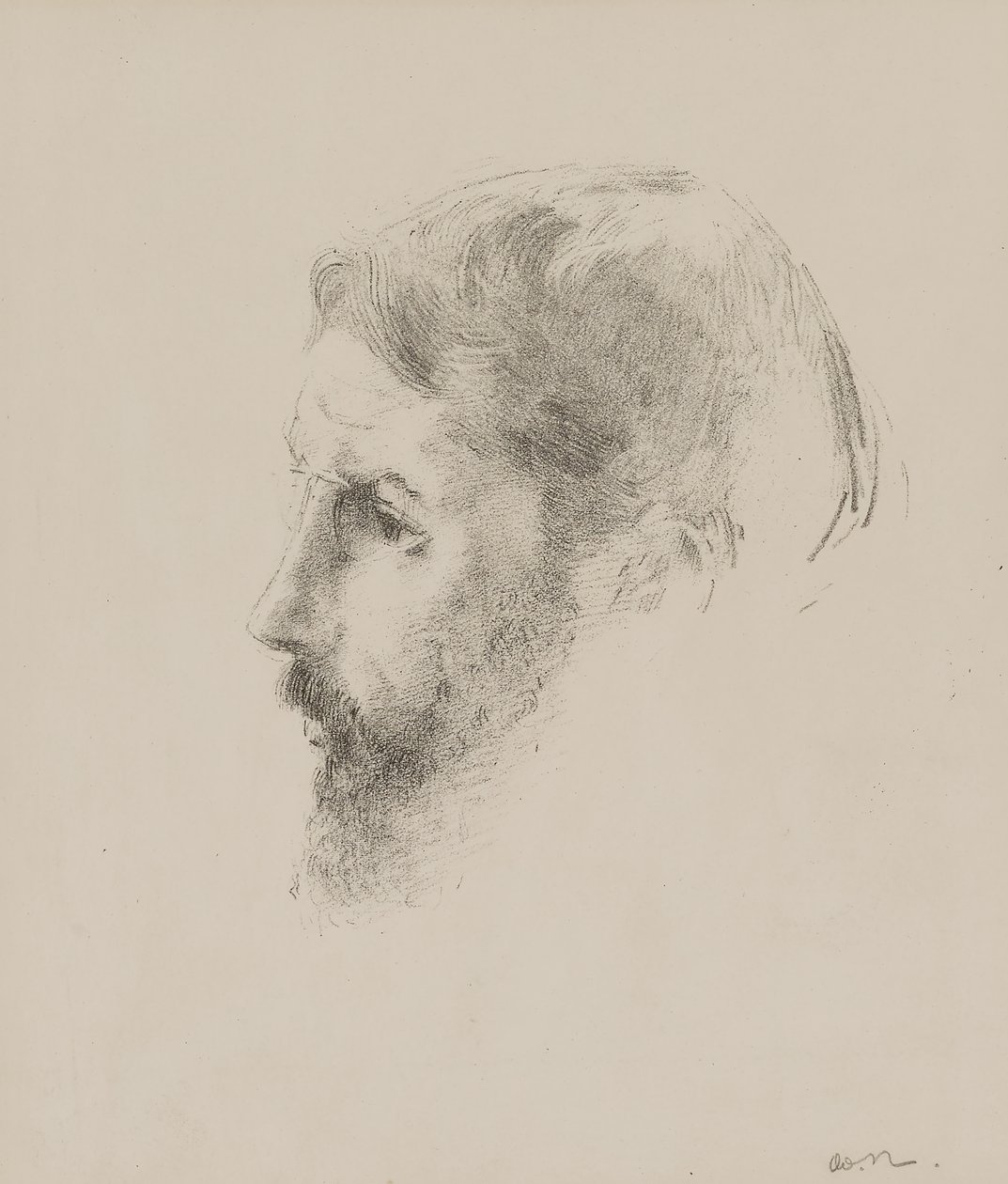 Pierre Bonnard autorstwa Odilon Redon