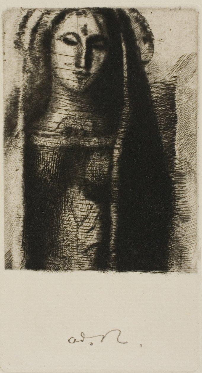Księżniczka Maleine (Mała Madonna) autorstwa Odilon Redon