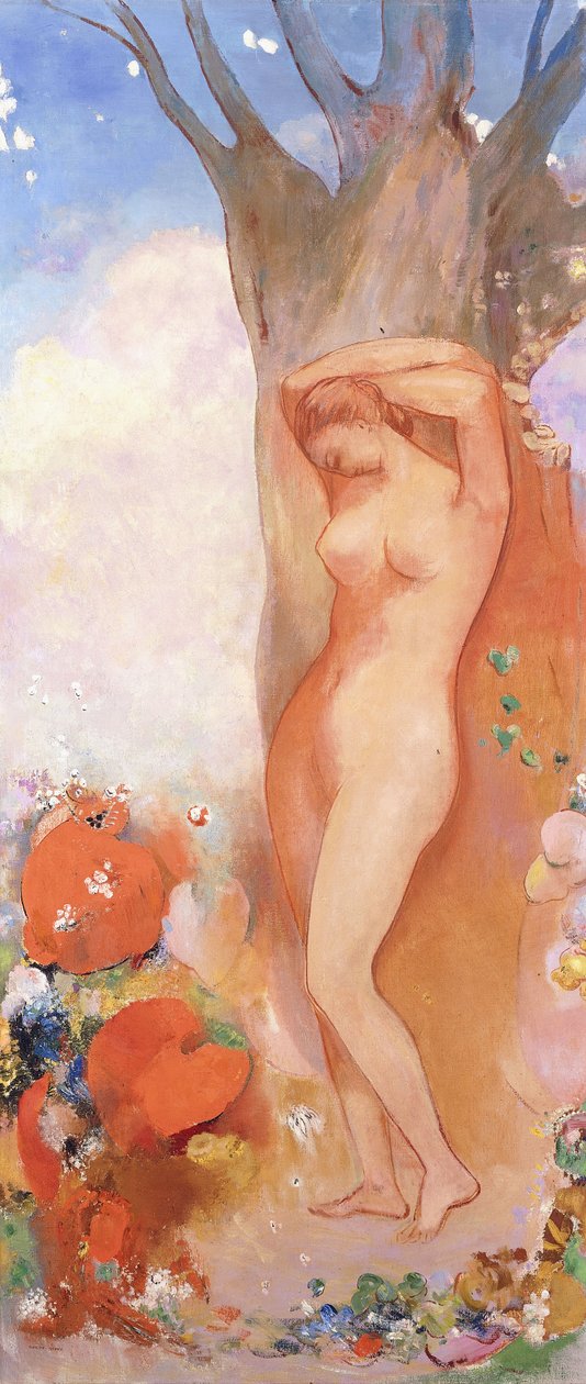 Odrodzenie, c.1908 autorstwa Odilon Redon
