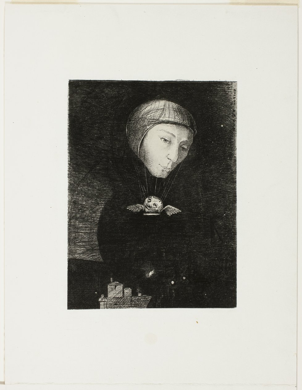 Sad Ascent, płyta dziewiąta z In Dreams autorstwa Odilon Redon