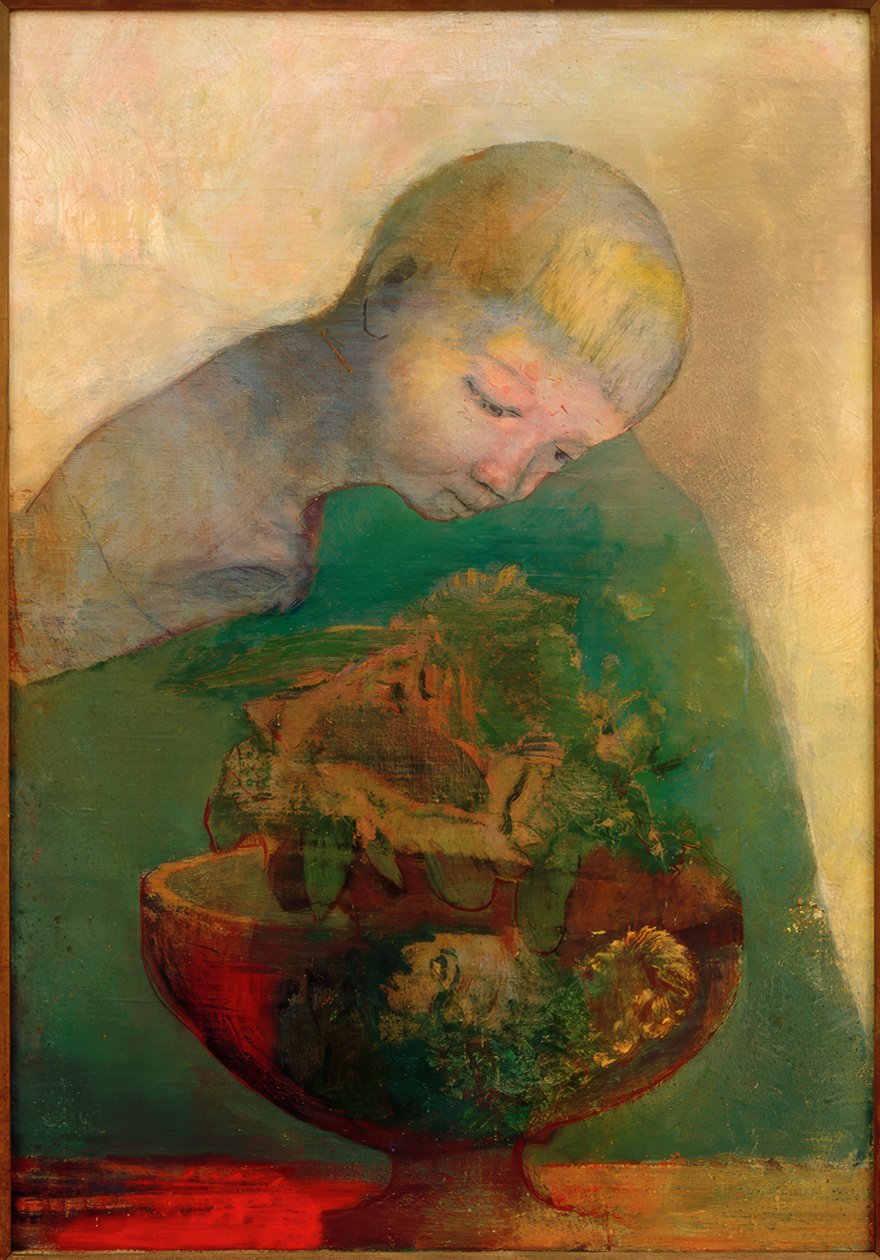 Powłoka stawania się autorstwa Odilon Redon
