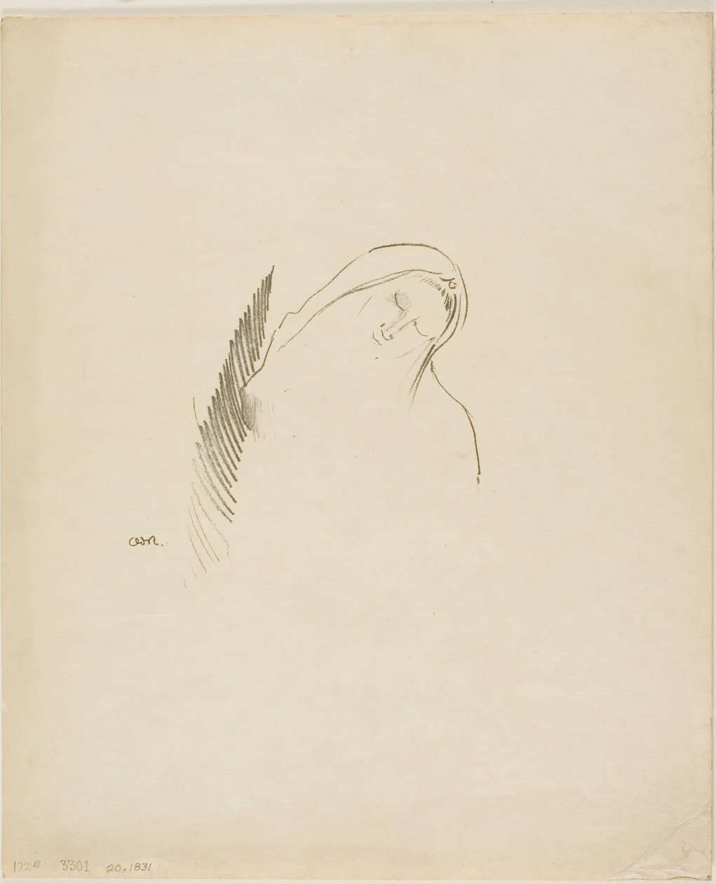 Spać autorstwa Odilon Redon