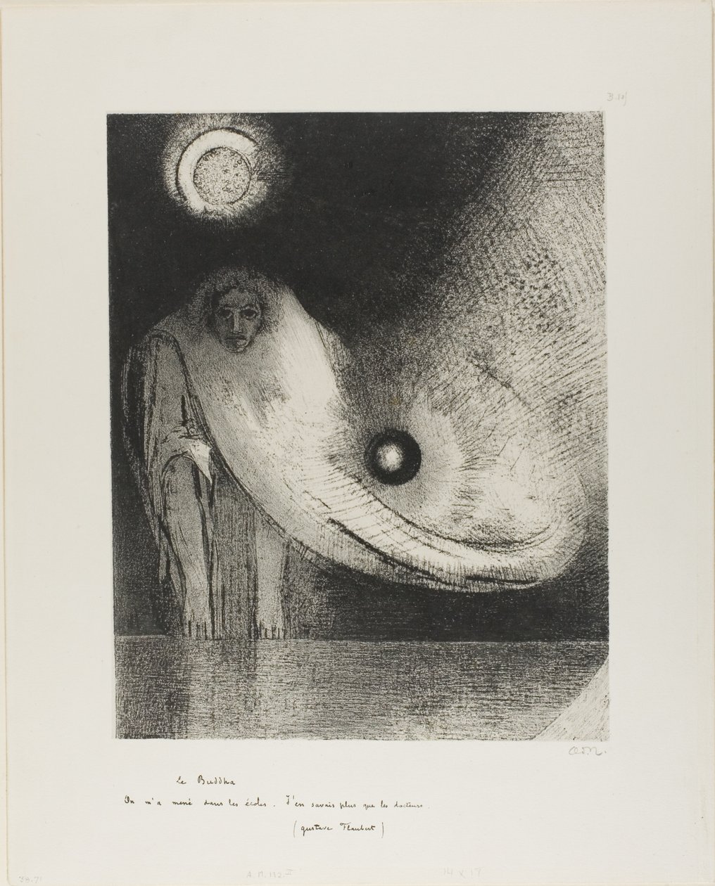Budda autorstwa Odilon Redon