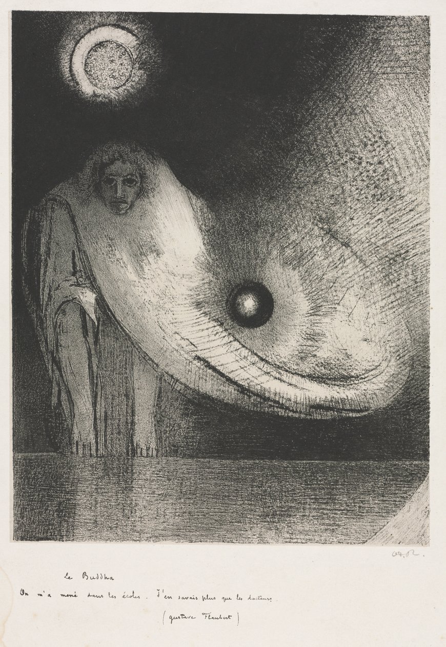 Budda autorstwa Odilon Redon