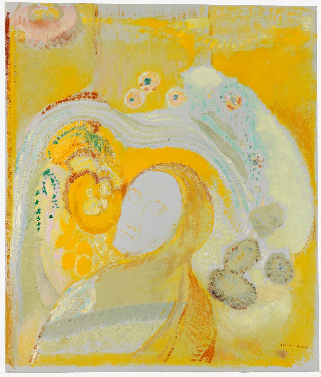 Budda autorstwa Odilon Redon