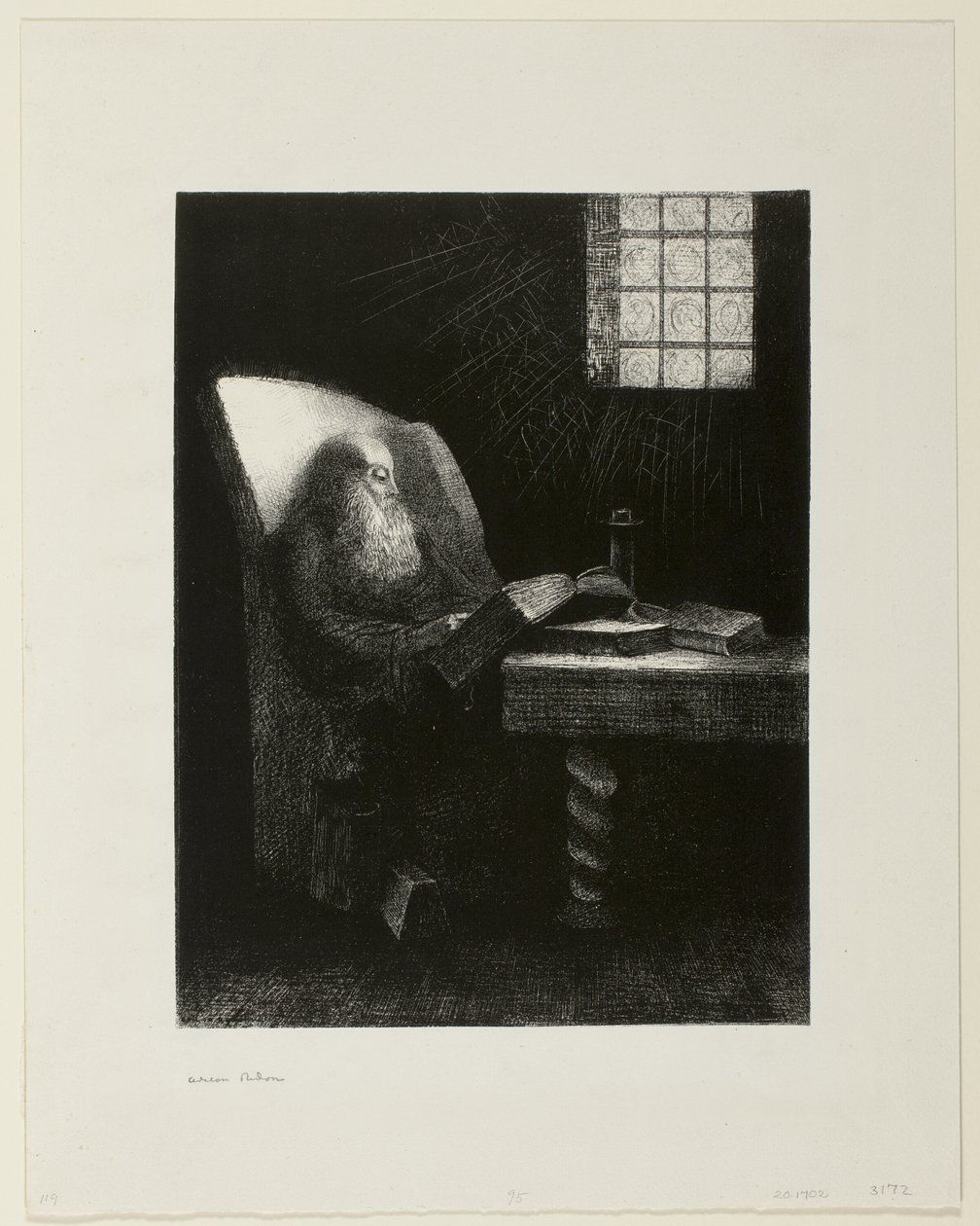 Czytnik autorstwa Odilon Redon