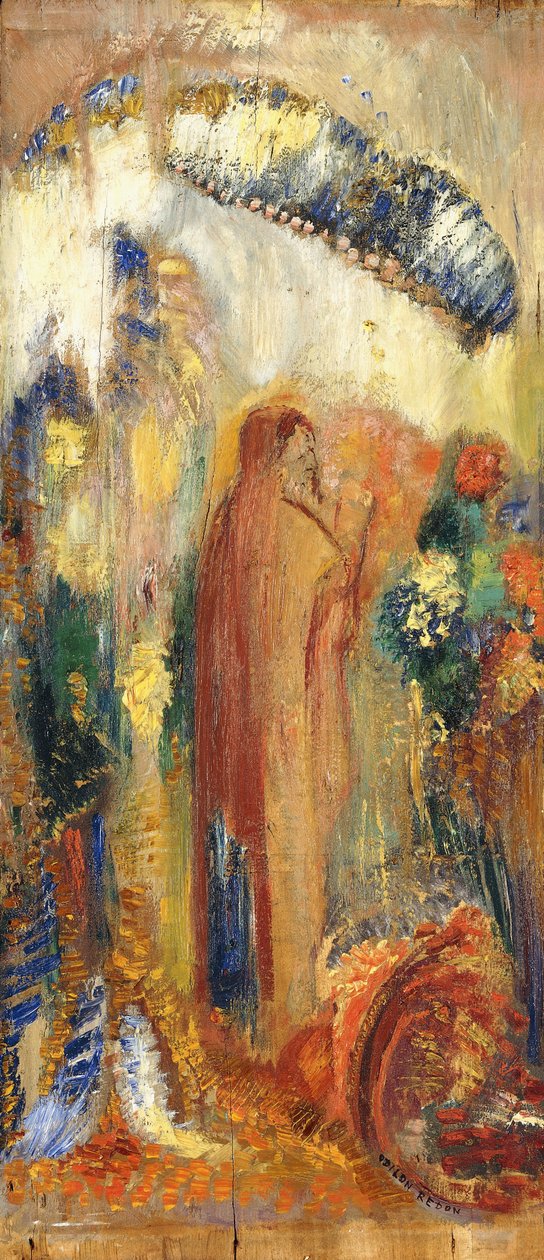 Kazanie, autorstwa Odilon Redon